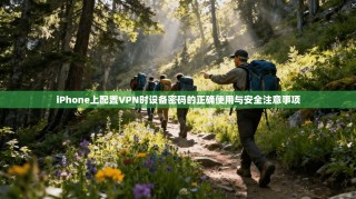 iPhone上配置VPN时设备密码的正确使用与安全注意事项