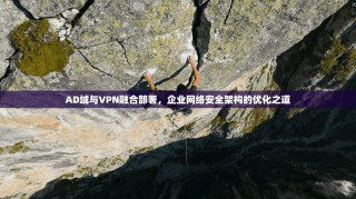 AD域与VPN融合部署，企业网络安全架构的优化之道