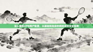 深入解析VPN用户配置，从基础到高级的网络连接安全指南