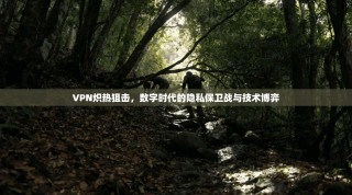 VPN炽热狙击，数字时代的隐私保卫战与技术博弈