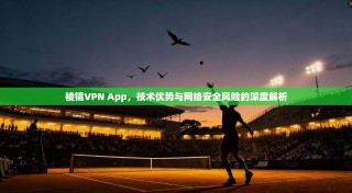 棱镜VPN App，技术优势与网络安全风险的深度解析