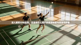 深入解析VPN业务，企业与个人用户的连接桥梁与安全守护者