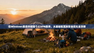 在Windows系统中搭建个人VPN服务，从基础配置到安全优化全攻略