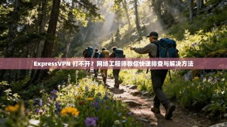 ExpressVPN 打不开？网络工程师教你快速排查与解决方法