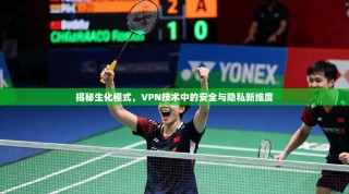 揭秘生化模式，VPN技术中的安全与隐私新维度