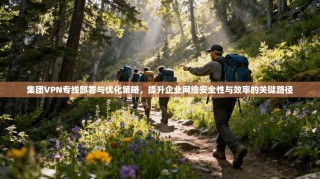 集团VPN专线部署与优化策略，提升企业网络安全性与效率的关键路径