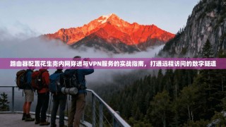 路由器配置花生壳内网穿透与VPN服务的实战指南，打通远程访问的数字隧道
