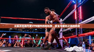 火狐浏览器内置VPN插件的利与弊，安全与便利之间的权衡
