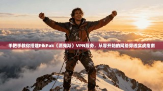 手把手教你搭建PikPak（派克斯）VPN服务，从零开始的网络穿透实战指南