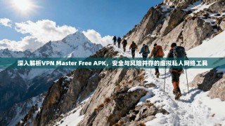深入解析VPN Master Free APK，安全与风险并存的虚拟私人网络工具
