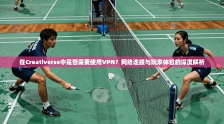 在Creativerse中是否需要使用VPN？网络连接与玩家体验的深度解析