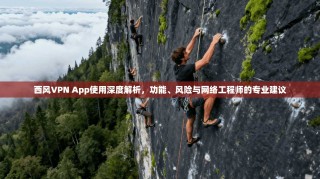 西风VPN App使用深度解析，功能、风险与网络工程师的专业建议