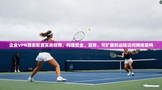 企业VPN路由配置实战指南，构建安全、高效、可扩展的远程访问网络架构