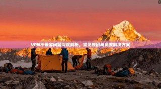 VPN不兼容问题深度解析，常见原因与高效解决方案
