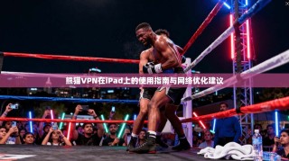 熊猫VPN在iPad上的使用指南与网络优化建议
