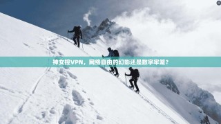 神女控VPN，网络自由的幻影还是数字牢笼？