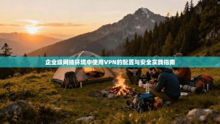 企业级网络环境中使用VPN的配置与安全实践指南