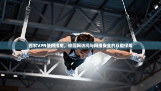 西农VPN使用指南，校园网访问与网络安全的双重保障