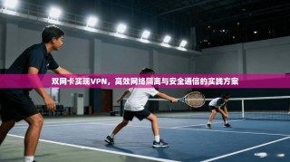 双网卡实现VPN，高效网络隔离与安全通信的实践方案