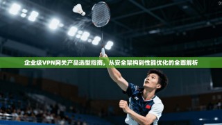 企业级VPN网关产品选型指南，从安全架构到性能优化的全面解析