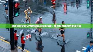联通宽带使用VPN的配置与优化指南，提升网络体验的关键步骤
