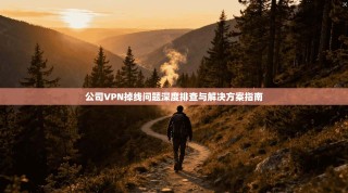公司VPN掉线问题深度排查与解决方案指南