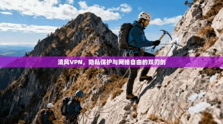清风VPN，隐私保护与网络自由的双刃剑