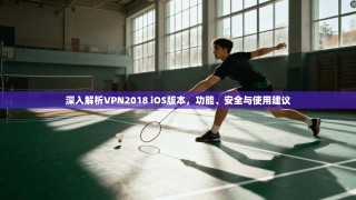深入解析VPN2018 iOS版本，功能、安全与使用建议