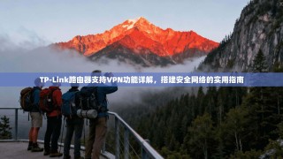 TP-Link路由器支持VPN功能详解，搭建安全网络的实用指南