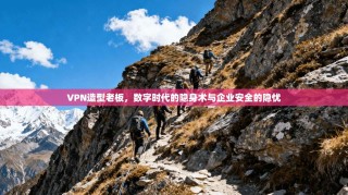 VPN造型老板，数字时代的隐身术与企业安全的隐忧