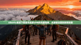 Ubuntu系统下配置与连接VPN的完整指南，从基础设置到故障排查