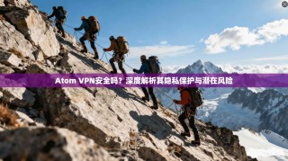 Atom VPN安全吗？深度解析其隐私保护与潜在风险