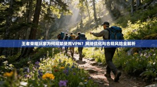 王者荣耀玩家为何频繁使用VPN？网络优化与合规风险全解析