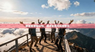 移动宽带挂VPN，技术实现与风险警示