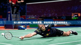 深入解析368VPN，技术原理、安全风险与合法使用建议