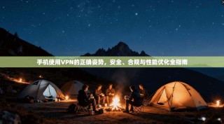 手机使用VPN的正确姿势，安全、合规与性能优化全指南