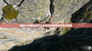 瑞科VPN路由器在企业网络中的应用与优化策略
