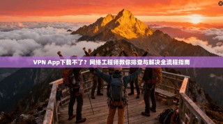 VPN App下载不了？网络工程师教你排查与解决全流程指南