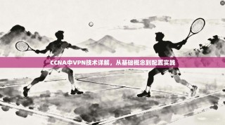 CCNA中VPN技术详解，从基础概念到配置实践