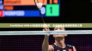 FortiClient VPN 64位版本深度解析，企业级安全连接的首选工具