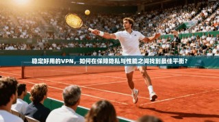 稳定好用的VPN，如何在保障隐私与性能之间找到最佳平衡？