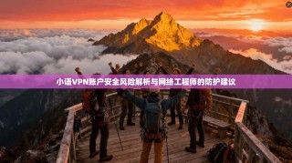 小语VPN账户安全风险解析与网络工程师的防护建议