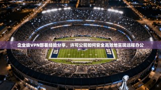 企业级VPN部署经验分享，许可公司如何安全高效地实现远程办公