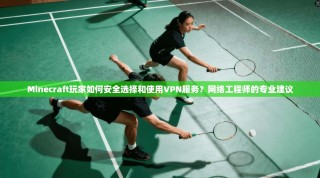 Minecraft玩家如何安全选择和使用VPN服务？网络工程师的专业建议
