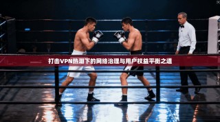 打击VPN热潮下的网络治理与用户权益平衡之道