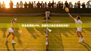 安全免费的VPN，是便利之选还是潜在风险？