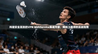 构建安全高效的VPN WebService集成方案，网络工程师的实战指南