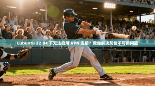 Lubuntu 22.04 下无法启用 VPN 连接？教你解决灰色不可用问题