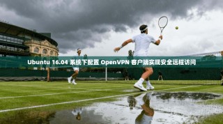 Ubuntu 16.04 系统下配置 OpenVPN 客户端实现安全远程访问
