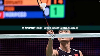 免费VPN合法吗？网络工程师告诉你真相与风险